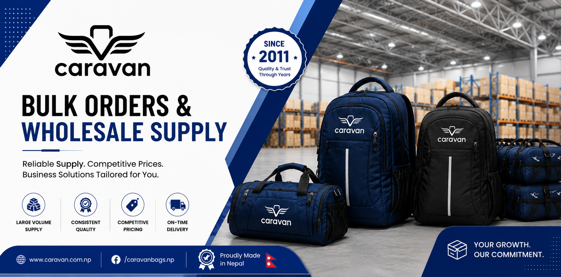 CARAVAN – Bags, Travel & Lifestyle promo