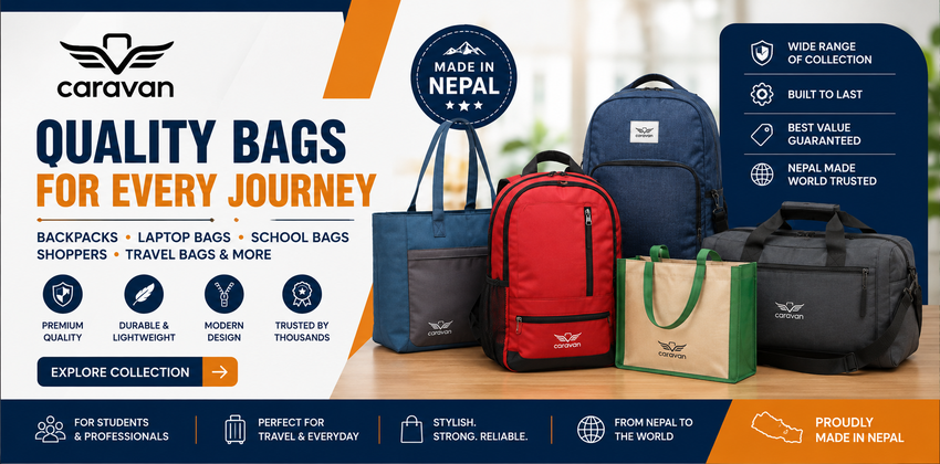 CARAVAN – Bags, Travel & Lifestyle promo