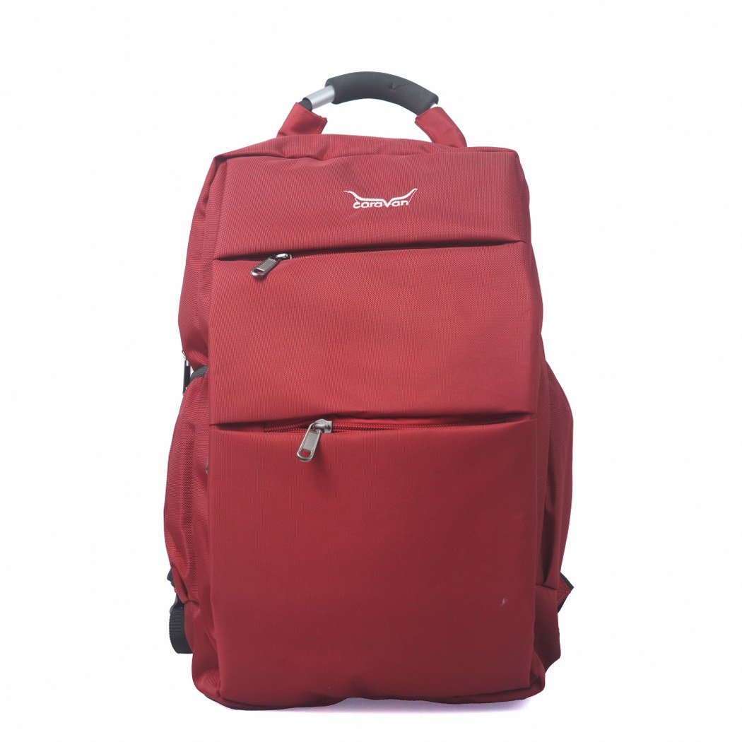 Caravan Sleek Laptop Bag /College bag Unisex Maroon Color Model No 354