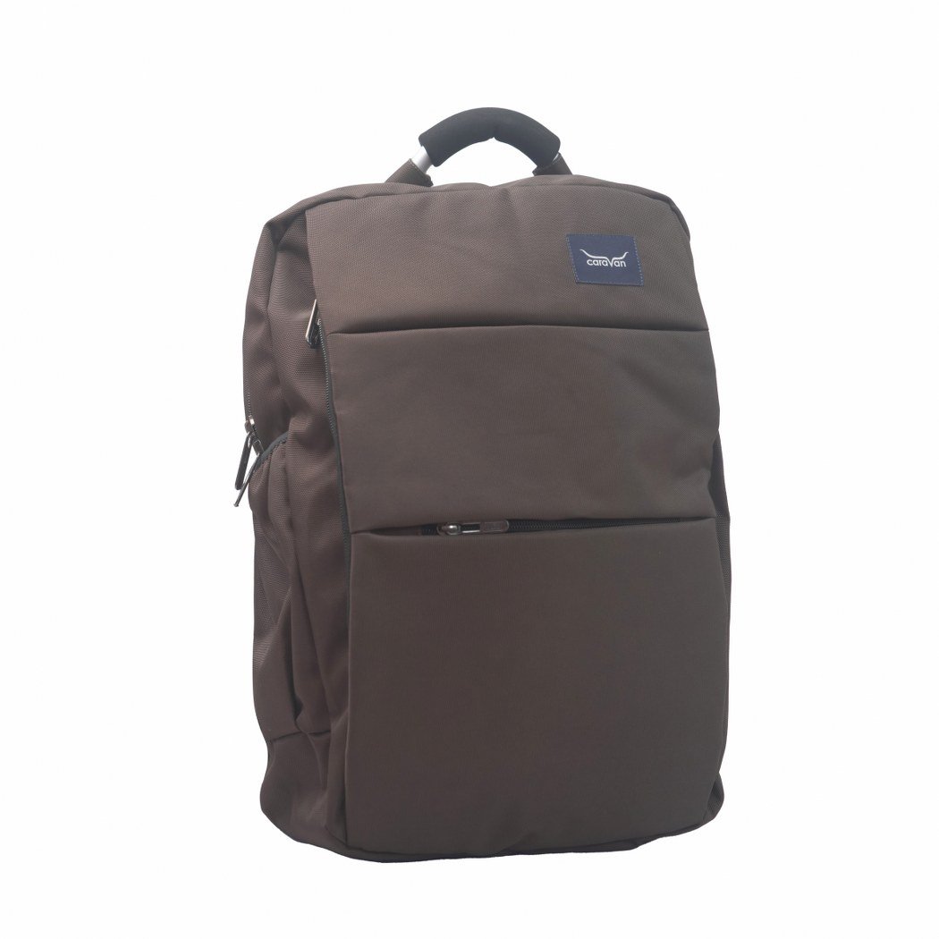 Caravan Sleek Laptop Bag /College bag Unisex Coffee Color Model No 354