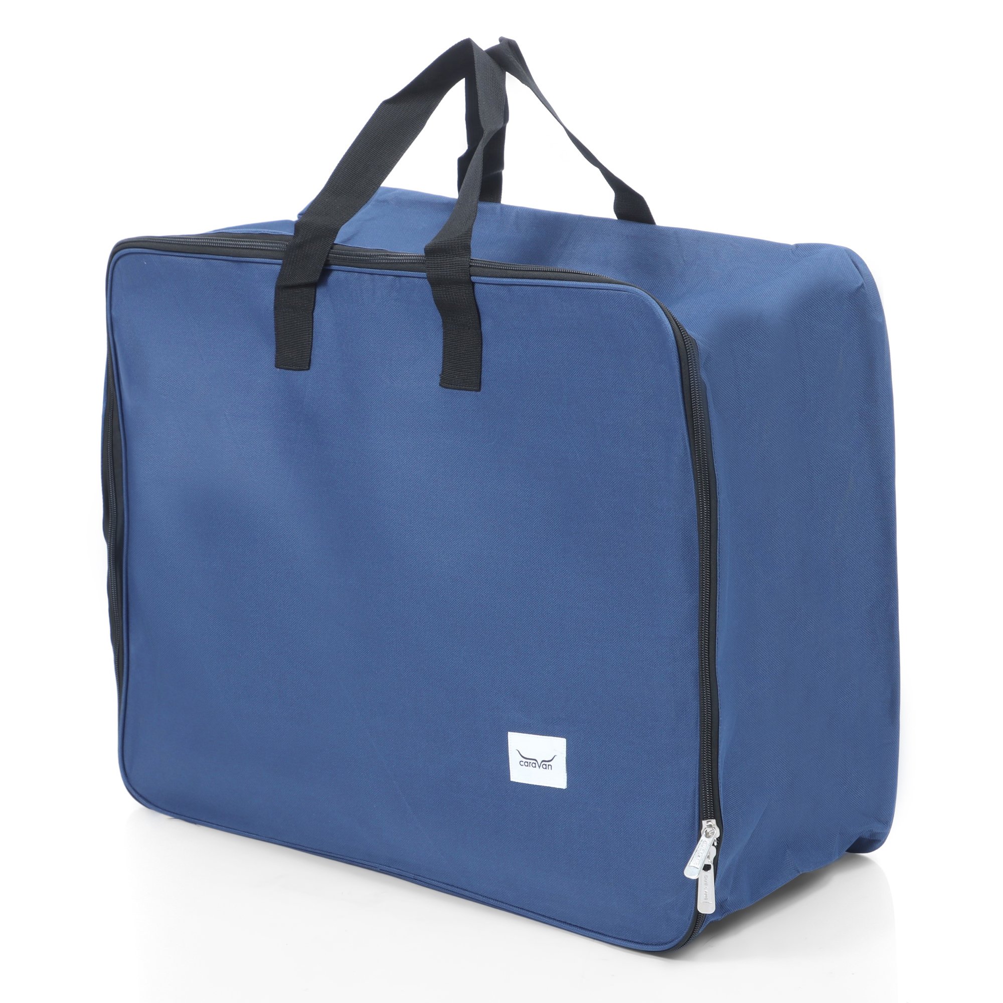Navy Blue Blanket Storage Bag
