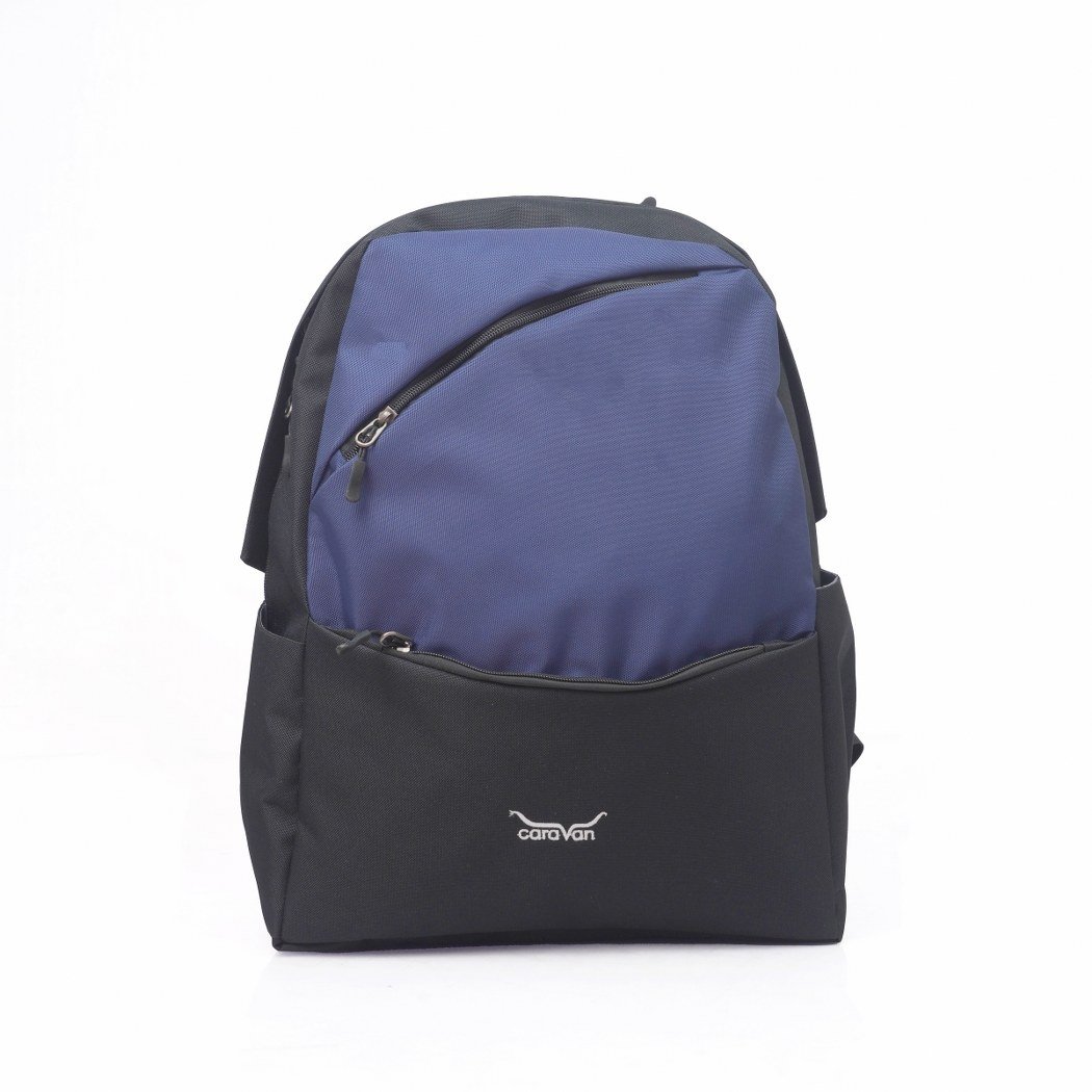 Caravan Quality Unisex College/Laptop/ School Bags for Men and women Model no 353 Navy Blue