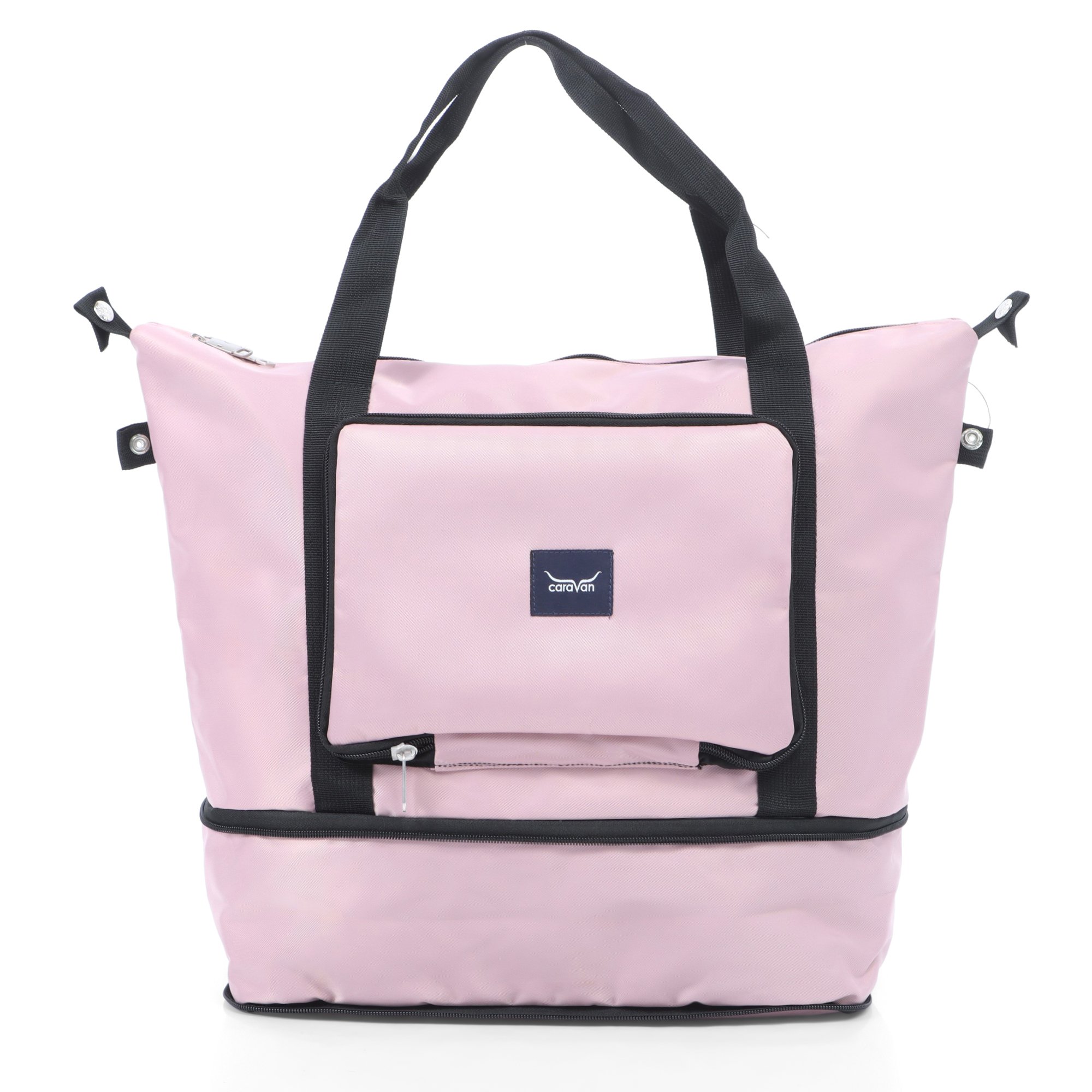 Pink Expandable Travel Bag Caravan
