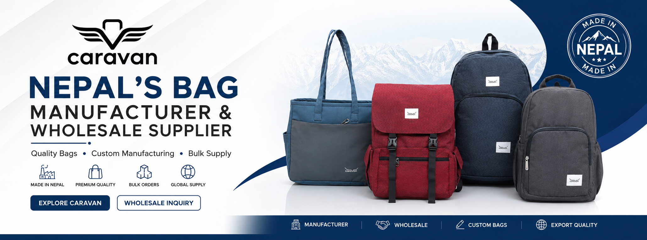 CARAVAN – Bags, Travel & Lifestyle promo